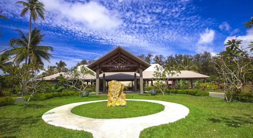 The Warwick Fiji Hotel Korolevu  Exterior foto The resort's lobby